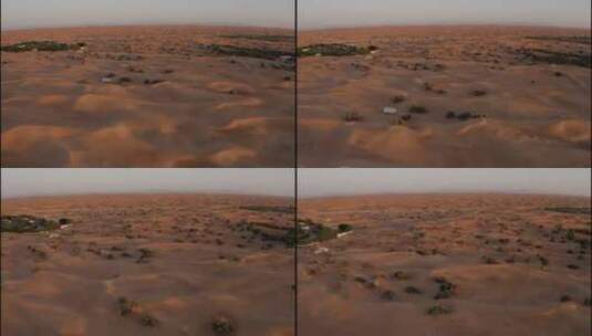 阿联酋阿布扎比沙漠日落1高清在线视频素材下载
