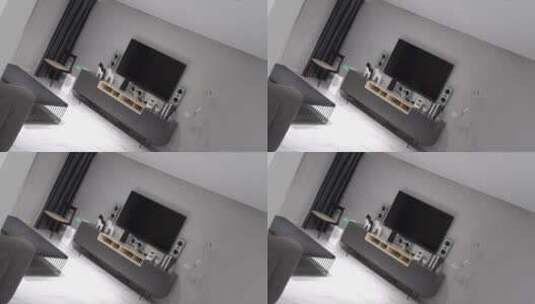 家装-电视机-旋转镜头高清在线视频素材下载