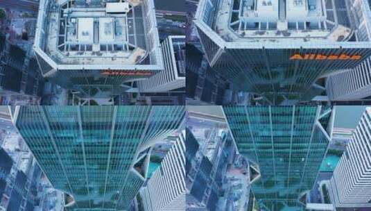 琶洲商业地标大楼群-9高清在线视频素材下载
