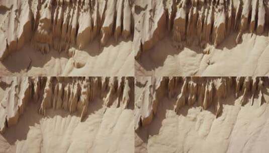 沙漠流沙水土流失高清在线视频素材下载