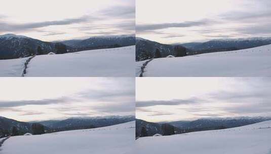 大山中的的雪景。

高清在线视频素材下载