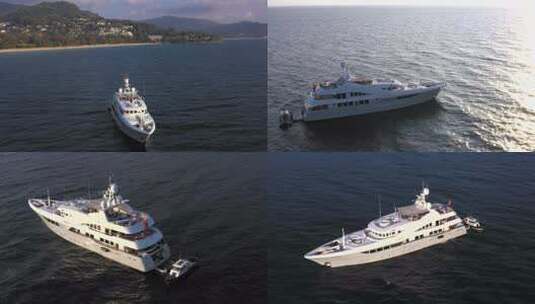 普吉岛海上游艇高清在线视频素材下载