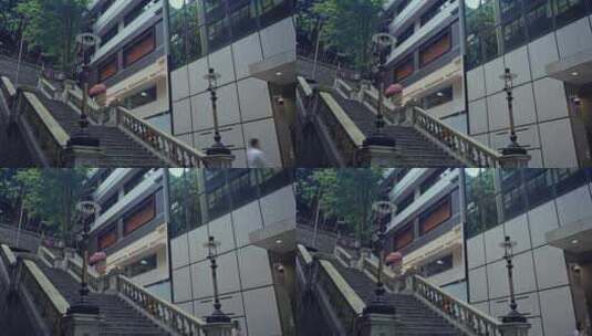 【正版素材】香港煤气灯街高清在线视频素材下载