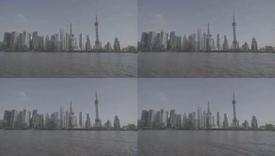 上海北外滩空镜高清在线视频素材下载