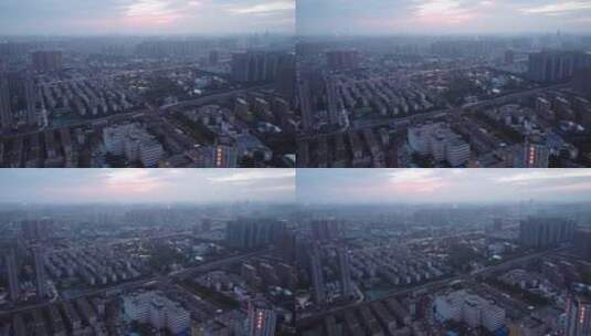 郑州城市建筑航拍高清在线视频素材下载