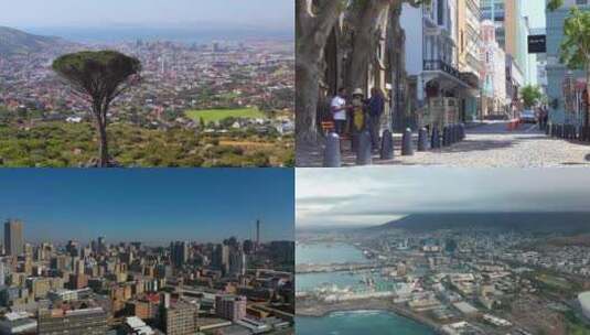 【合集】南非 城市全景 首都高清在线视频素材下载