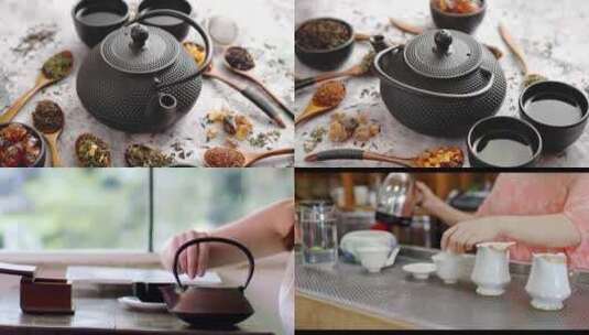 【合集】沏茶茶道茶文化茶艺高清在线视频素材下载