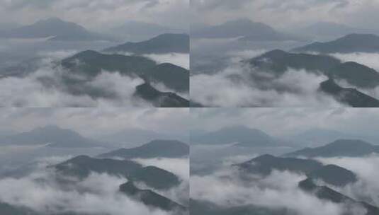 山脉远山云雾高清在线视频素材下载