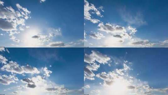 天空 云朵延时摄影高清在线视频素材下载