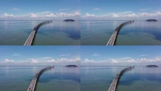 南澳岛跨海大桥高清在线视频素材下载