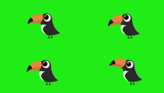 小鸟动画表情包高清在线视频素材下载