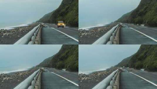滨海公路 沿海公路 台湾东部沿海公路高清在线视频素材下载
