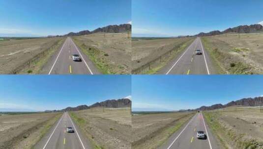 新疆公路高清在线视频素材下载