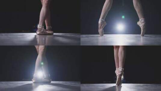 芭蕾舞脚步_1高清在线视频素材下载