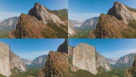 美国加利福尼亚州约塞米蒂国家公园令人惊叹高清在线视频素材下载