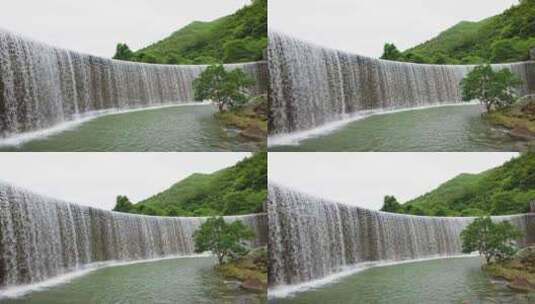 惠东古田自然保护区瀑布实拍视频4K高清在线视频素材下载
