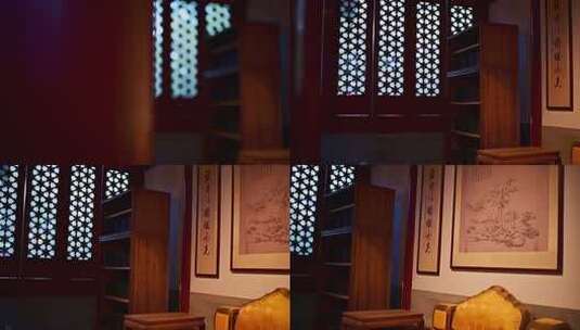 室内模糊光影场景素材高清在线视频素材下载