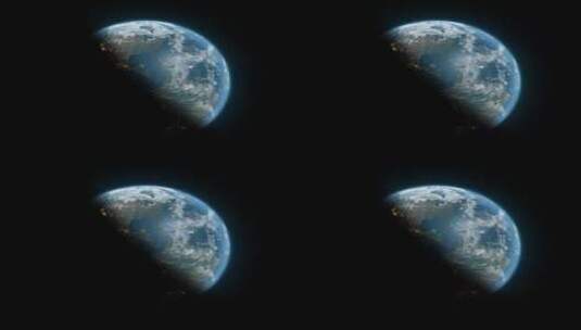 地球月球星体魔幻素材高清在线视频素材下载
