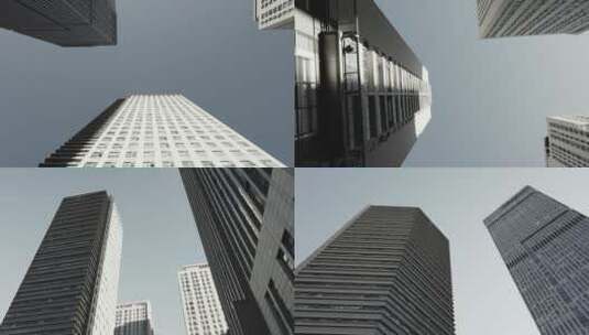 商务办公大楼城市建筑商业中心，视频素材高清在线视频素材下载