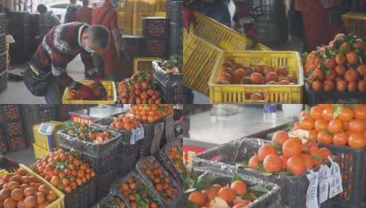水果 水果批发市场高清在线视频素材下载