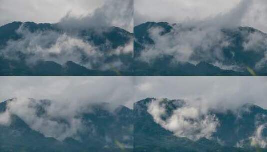 贵州风光云雾缭绕延时高清在线视频素材下载
