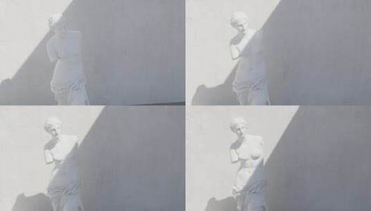 维纳斯 断臂维纳斯 雕塑高清在线视频素材下载