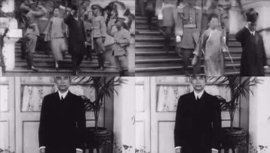 1921年孙中山在广州高清在线视频素材下载