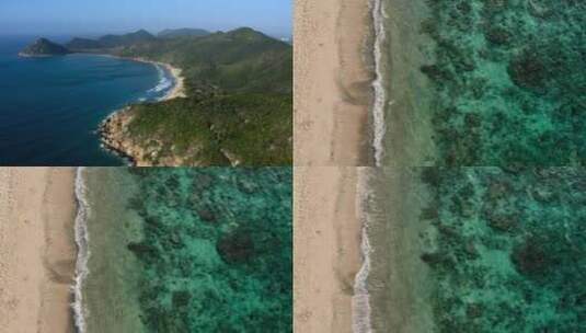 海南海岸海边海水高清在线视频素材下载