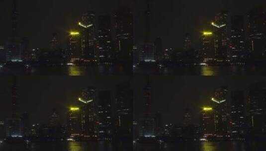 上海 夜景 陆家嘴 外滩 东方明珠 城市风光高清在线视频素材下载