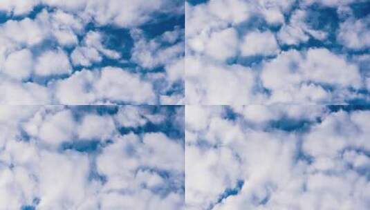 蓝天白云景观高清在线视频素材下载
