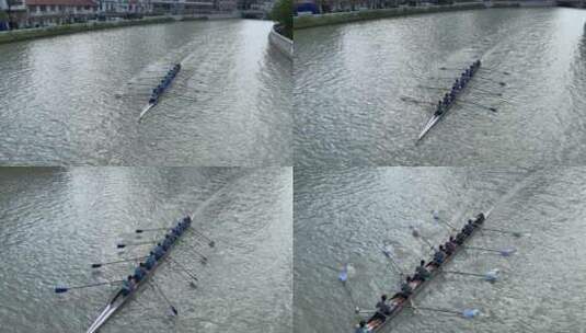 上海赛艇赛高清在线视频素材下载