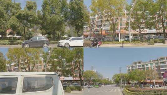 GH020051白天普通城市车右空镜高清在线视频素材下载