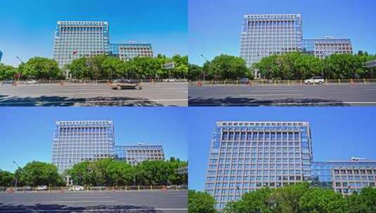 中国农业银行总行高清在线视频素材下载