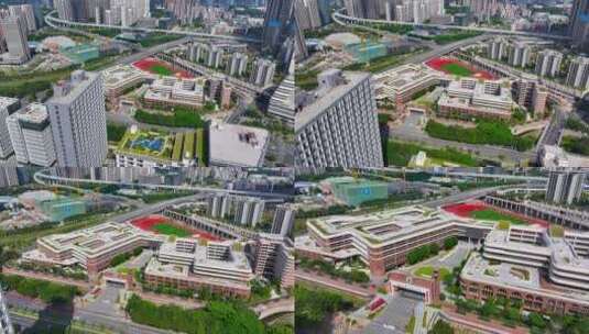 4K深圳中学光明科学城学校1高清在线视频素材下载