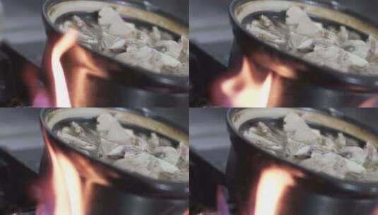 砂锅羊肉高清在线视频素材下载