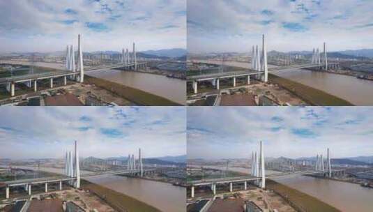 宁波市清水浦大桥高清在线视频素材下载