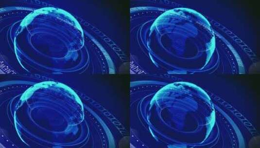 新闻世界地图背景高清视频高清在线视频素材下载