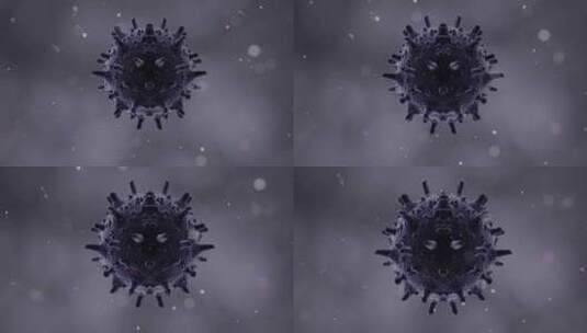 病毒细胞腐烂高清在线视频素材下载