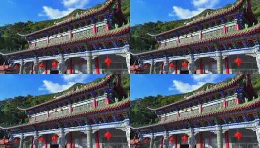 惠州龙岩寺13高清在线视频素材下载