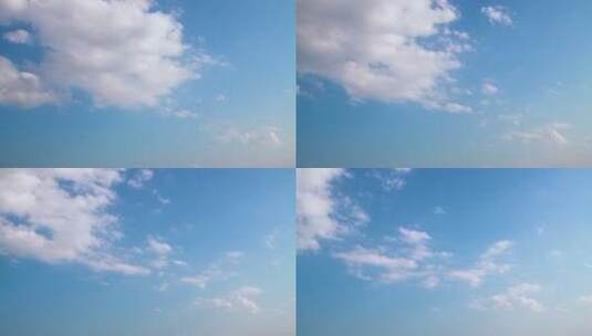 蓝天白云延时实拍视频素材4K高清在线视频素材下载