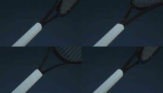 网球拍3D动画高清在线视频素材下载