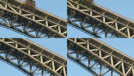 维多利亚瀑布桥高清在线视频素材下载