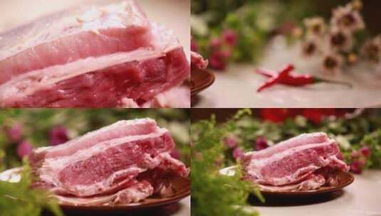 【镜头合集】牛腩肉牛肉高清在线视频素材下载