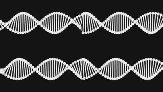 医学DNA基因链视频高清在线视频素材下载