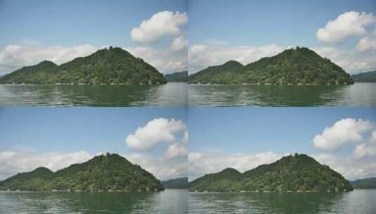 浙江千岛湖的超美景观高清在线视频素材下载