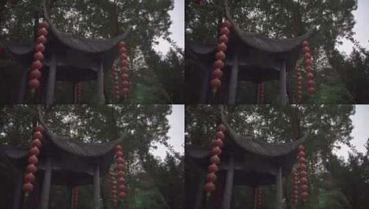 杭州上天竺法喜讲寺风景高清在线视频素材下载