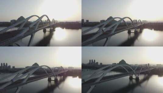 广雅桥 (2)高清在线视频素材下载