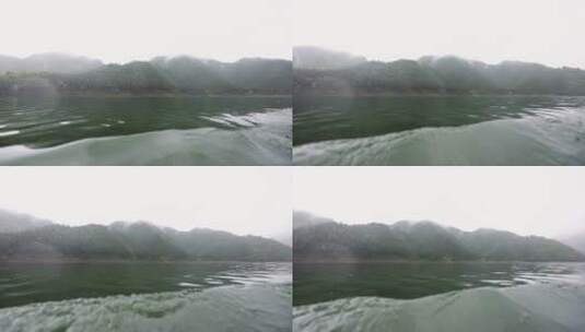 被雾气弥漫的湖高清在线视频素材下载