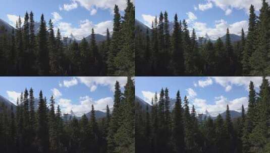 山林的美丽景观高清在线视频素材下载