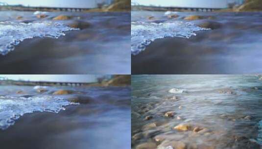 水流慢镜头高清在线视频素材下载